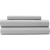 Jr. Sateen Sheet Set, Silver - Sheets - 1 - thumbnail
