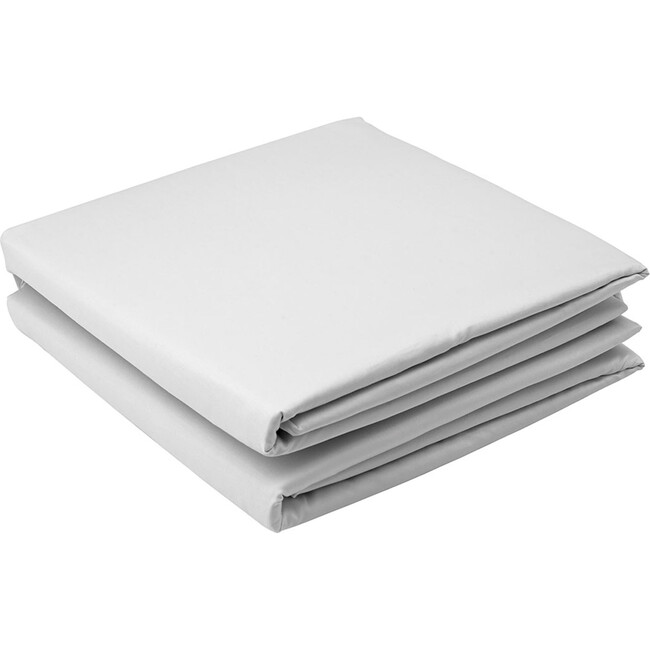 Jr. Sateen Sheet Set, Silver - Sheets - 3