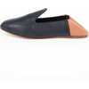 Leather Slide Loafer, Bicolor - Flats - 2