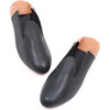 Leather Slide Loafer, Bicolor - Flats - 4 - thumbnail