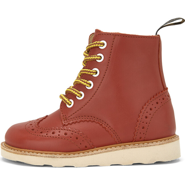 Sidney Brogue Boot Brick Leather - Boots - 2