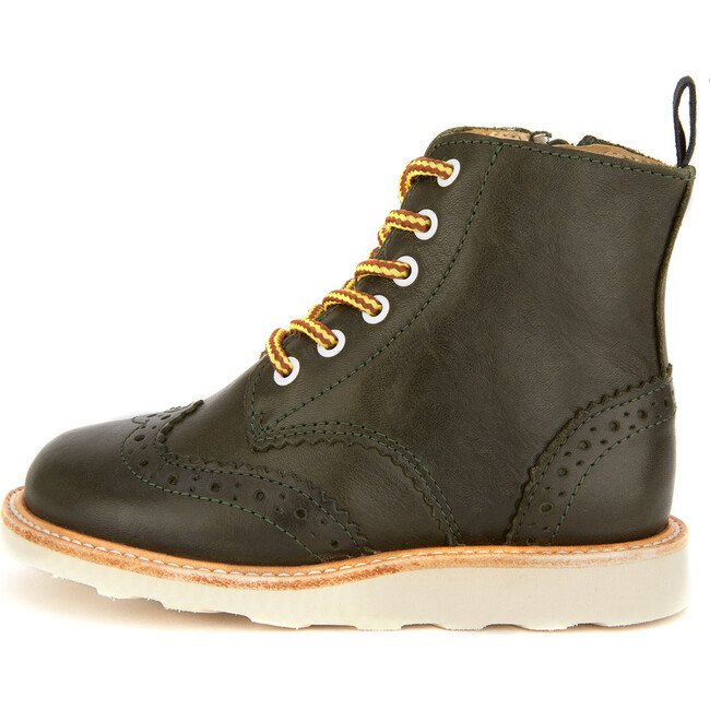Sidney Brogue Boot Hunter Green Leather