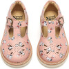 Rosie T-Bar Shoe Snoopy Pink Printed Leather - Mary Janes - 3