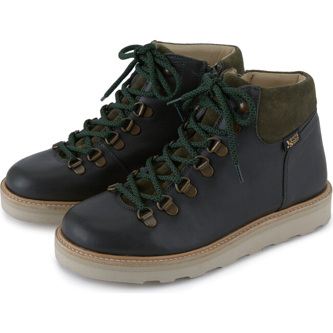 Eddie Hiking Boot Hunter Green Leather