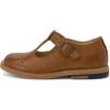 Dottie T-bar Shoe Tan Burnished Leather - Mary Janes - 2