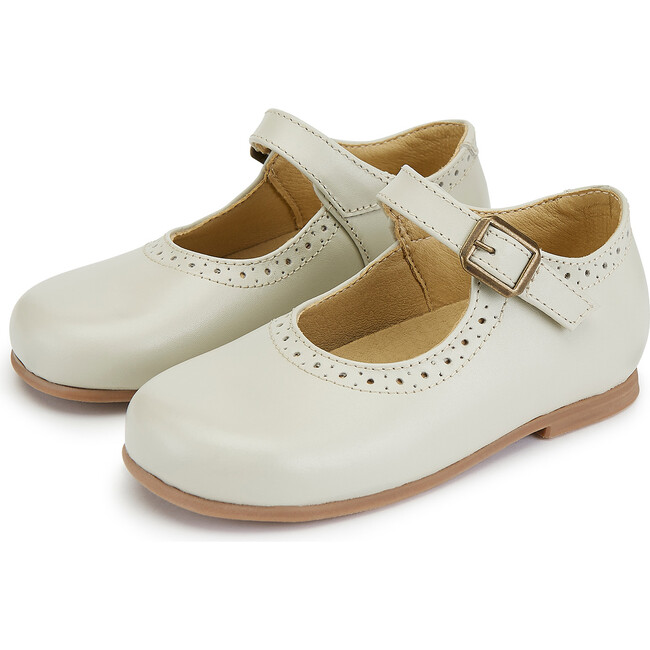 Diana Mary Jane Shoe Vanilla Leather