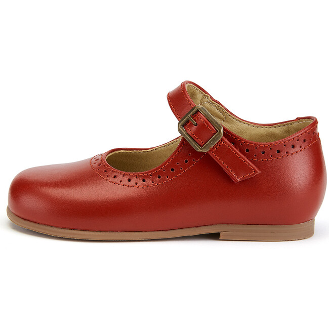 Diana Mary Jane Shoe Red Leather - Mary Janes - 2