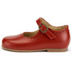 Diana Mary Jane Shoe Red Leather - Mary Janes - 2