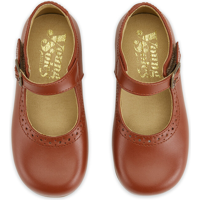 Diana Mary Jane Shoe Cognac Leather - Mary Janes - 3