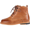 Buster Brogue Boot Tan Burnished Leather - Boots - 2 - thumbnail