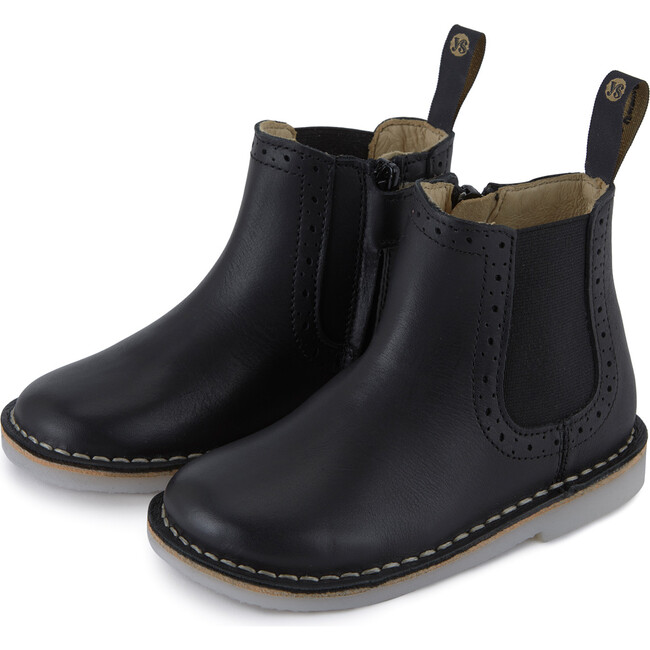 Marlowe Chelsea Boot Black Leather - Boots - 1 - zoom