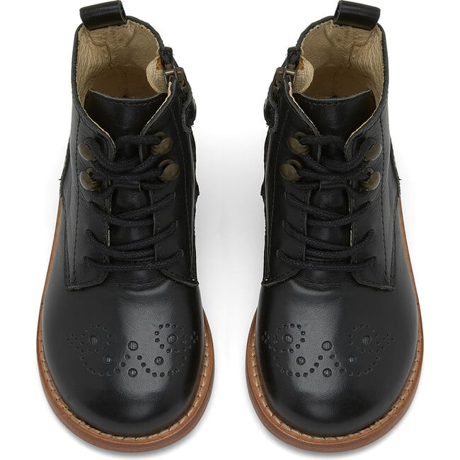 Buster Brogue Boot Black Leather - Boots - 3