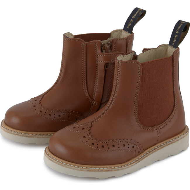 Francis Chelsea Boot Chestnut Brown Leather