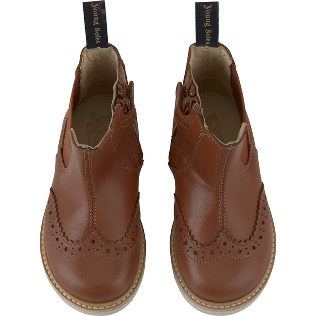 Francis Chelsea Boot Chestnut Brown Leather - Boots - 3