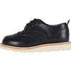 Brando Brogue Shoe Black Leather - Loafers - 2