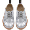 Brando Brogue Shoe Silver Leather - Loafers - 3