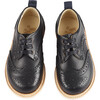 Brando Brogue Shoe Black Leather - Loafers - 3