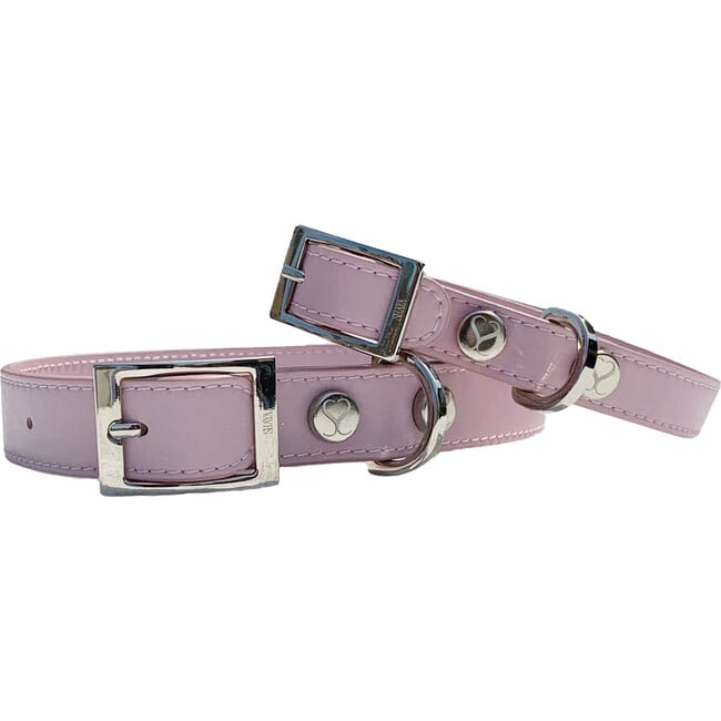 Taylor Collar, Blush Pink Leather