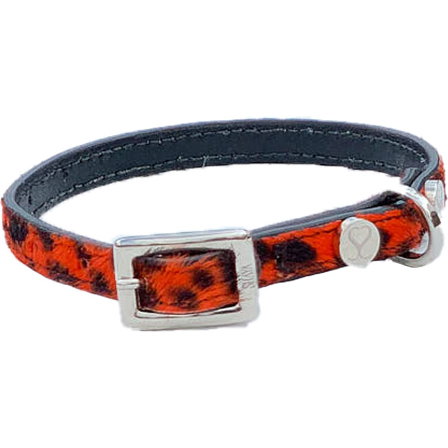 Taylor Collar, Red Leopard