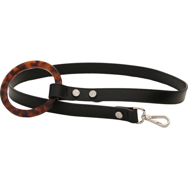 Susan Leash, Black Leather - Collars, Leashes & Harnesses - 1