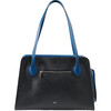 The Shaya Pet Carrier, Cobalt Blue Leather - Pet Carriers & Totes - 1 - thumbnail