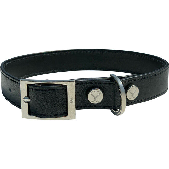 Taylor Collar, Black Leather