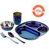Mindful Mealtime Set, Iridescent Blue - Tableware - 2
