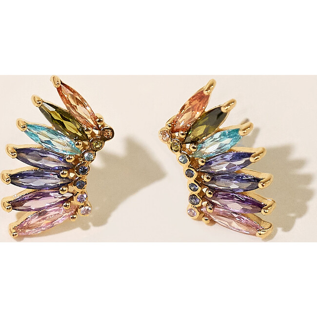 Petite Crystal Madeline Studs - Earrings - 4