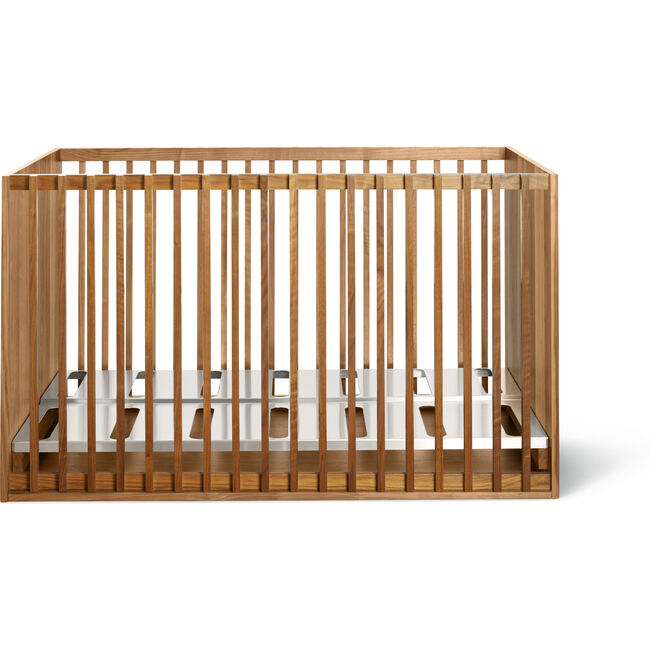 Normandy Crib, Walnut - Cribs - 3