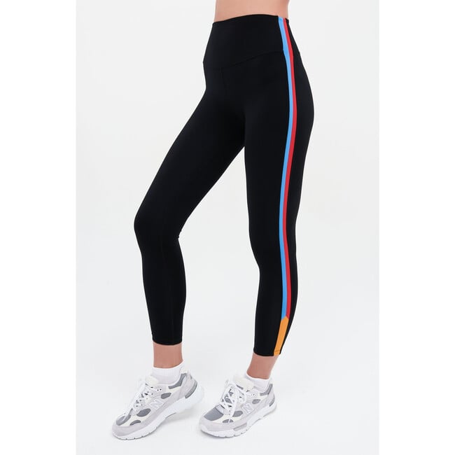 Women's Monah High Waist Techflex 7/8, Black/Cloudy Sky