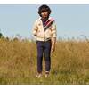 Benji Double Stripe Sherpa Hoodie, Cream - Sweatshirts - 2