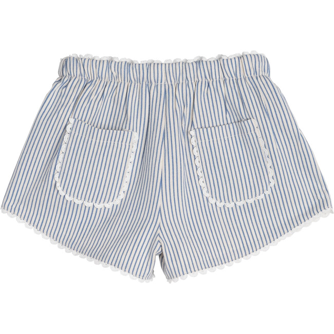 Roxy Short, Sky Blue Stripe - Shorts - 3