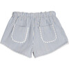 Roxy Short, Sky Blue Stripe - Shorts - 3