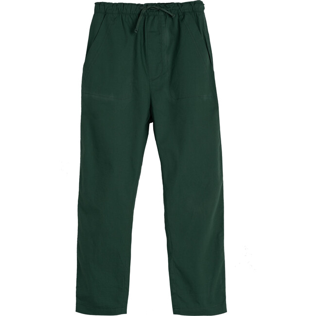 Gunnar Drawstring Pant, Spruce Green - Pants - 1