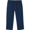 Leo Drawstring Pants, Navy - Pants - 1 - thumbnail