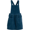 Millie Pinafore Dress, Blue - Dresses - 1 - thumbnail