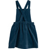 Millie Pinafore Dress, Blue - Dresses - 3