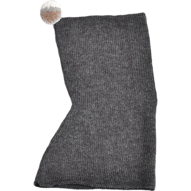 Snood, Charcoal - Scarves - 2