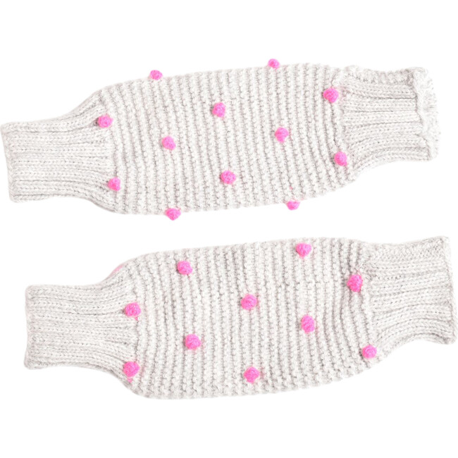 Dot Leg Warmers, Grey - Leg Warmers - 1