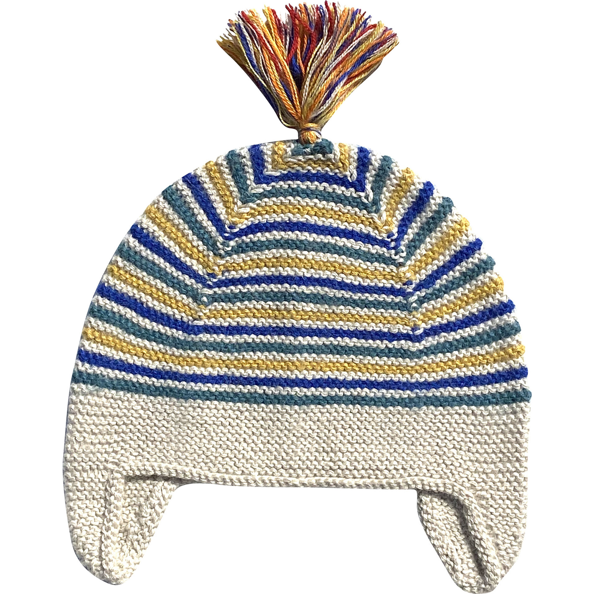 Tassled Hat Rainbow - Hats - 1