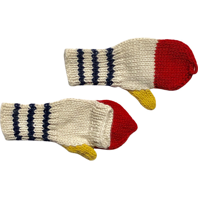*Exclusive* Nautical Fingerless Mittens - Gloves - 1