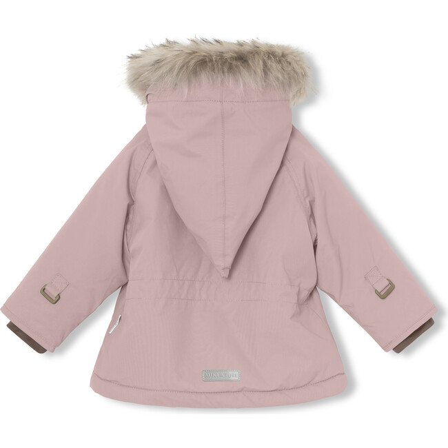 Wang Fur Jacket, Pale Mauve - Jackets - 2