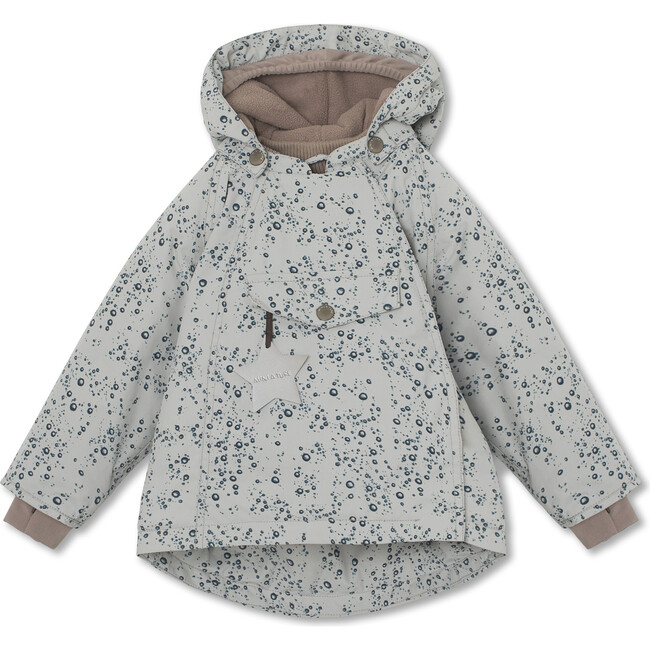 Printed waterproof Wang Jacket, Moon Grey
