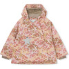 Gold printed waterproof Wang Jacket, Pale Mauve - Parkas - 1 - thumbnail
