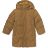 Isabelle Down Jacket,  Rubber Brown - Coats - 1 - thumbnail