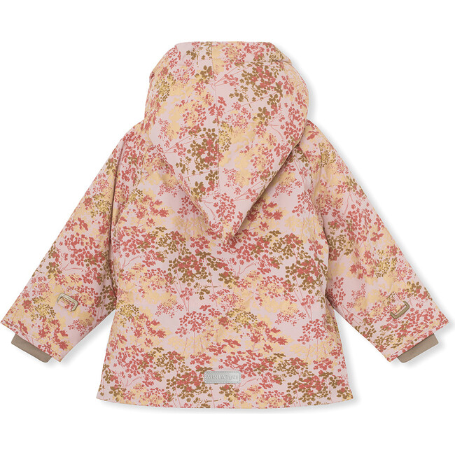Gold printed waterproof Wang Jacket, Pale Mauve - Parkas - 3