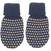 Celie Merino Wool Gloves, Blue - Gloves - 2