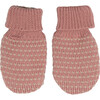 Celie Merino Wool Gloves, Old Rose - Gloves - 2
