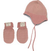 Celie Merino Wool Gloves, Old Rose - Gloves - 3
