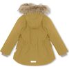 Walder Oeko-tex Waterproof Fur Jacket, Dried Tobacco - Parkas - 4